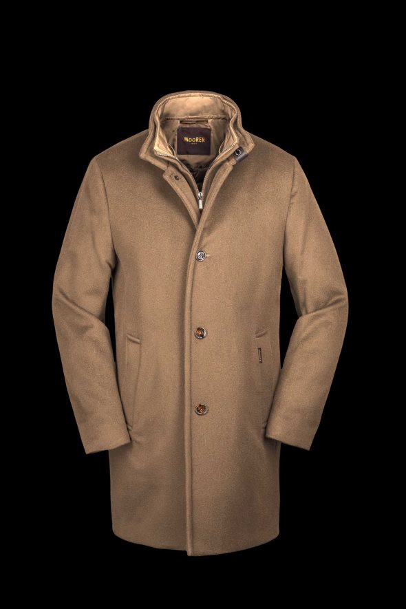 MooRER bond-fur-le hombres camello RRD604382 vestir