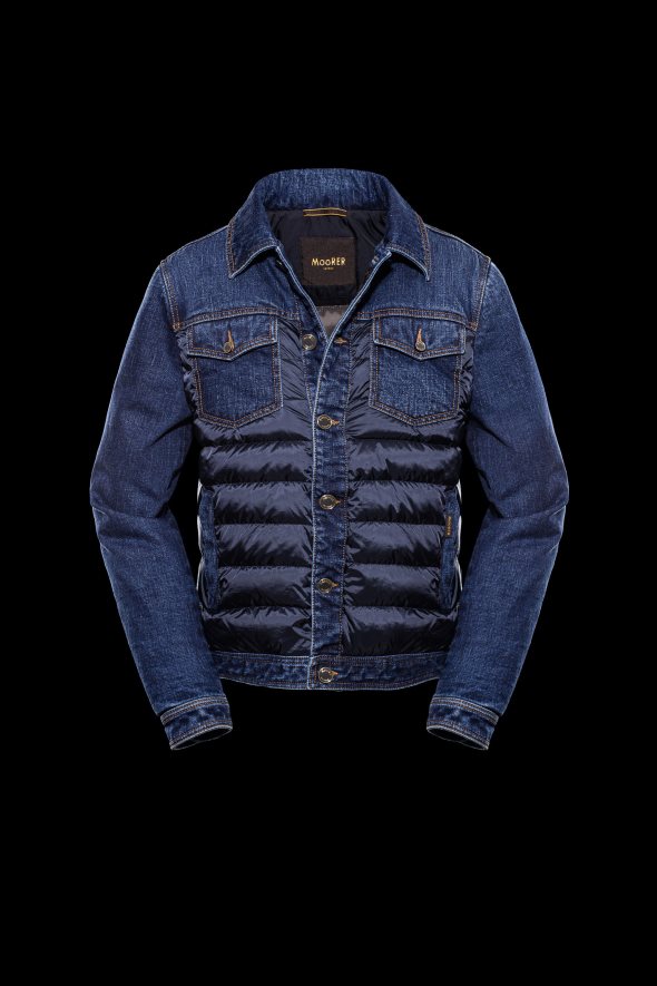 MooRER mondor-104s hombres azul RRD60447 vestir