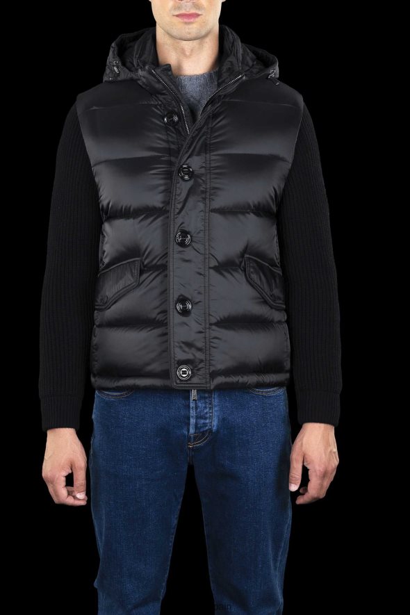 MooRER foscolo-shm hombres negro RRD60498 vestir