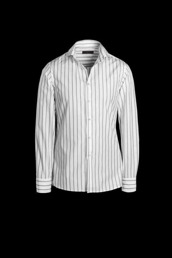 MooRER sorrento-um hombres blanco negro RRD604646 vestir